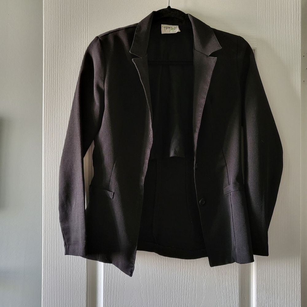 Propose Black Fitted Blazer Size Small